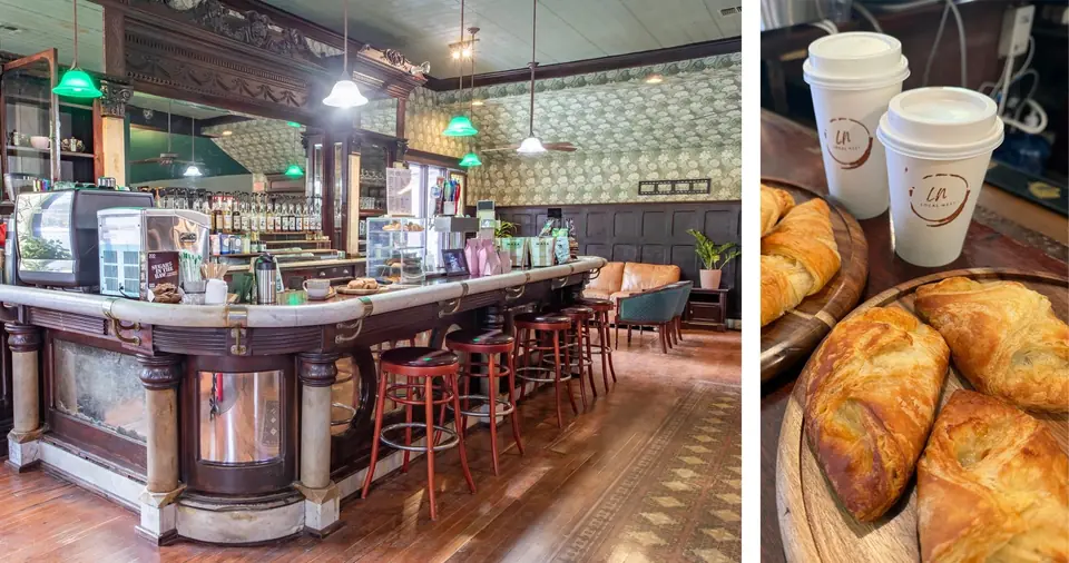 Inside The Local Nest café in Glen Spey